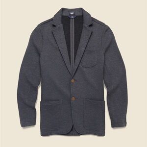 Faherty inlet Blazer in black sky melange